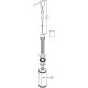 Дозатор Blanco - Lato 525789 черный матовый