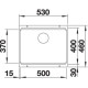 Кухонна мийка Blanco - 525887 ETAGON 500-U
