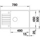 Кухонна мийка Blanco - 527214 ZIA XL 6 S Compact