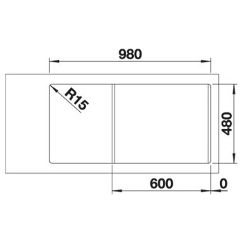 Кухонна мийка Blanco - LEGRA 6 S 527088