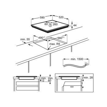 Варильна поверхня Electrolux - CIR 60430