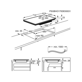 Варильна поверхня Electrolux - EIV734