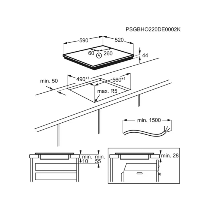 Варильна поверхня Electrolux - EIS67453