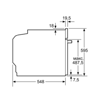 Духова шафа Bosch - HJA 737 BA 0