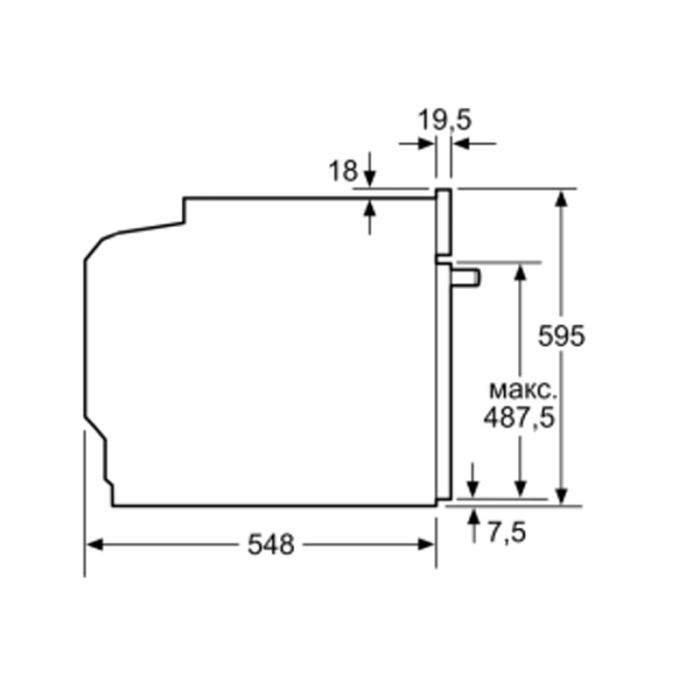 Духова шафа Bosch - HJA 737 BA 0
