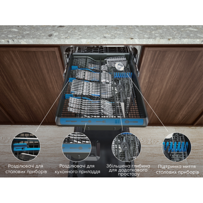 Посудомийна машина вбудована Electrolux - EEA23200L