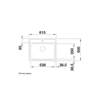 Кухонна мийка Blanco - 525108 LEMIS 6-IF