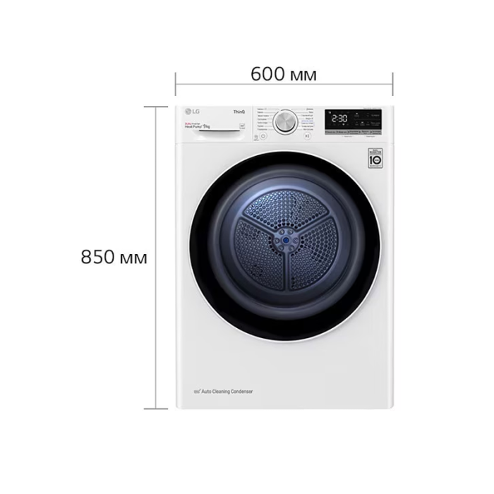 Сушильна машина LG - DC90V5V0W