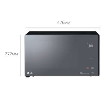 Мікрохвильова піч LG - MS2595DIS