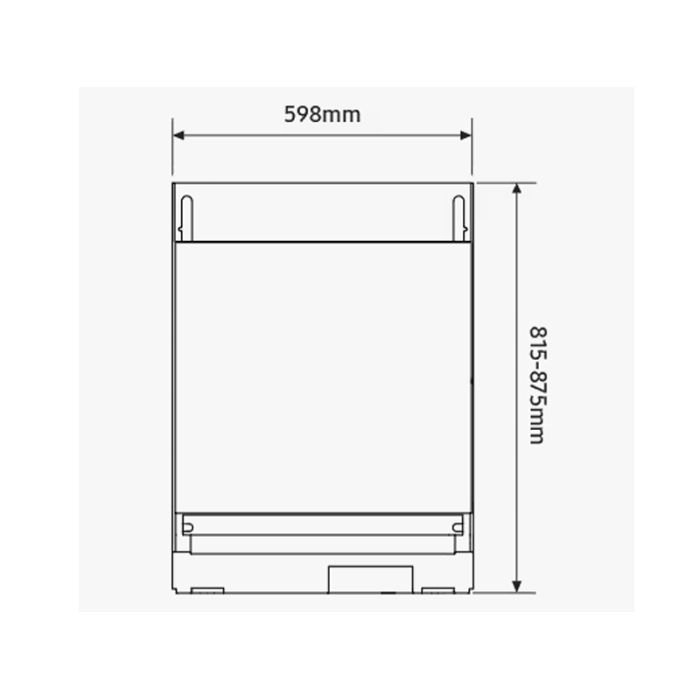 Посудомийна машина вбудована Samsung - DW70H73WCI0U1