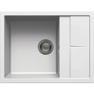 Кухонна мийка UNICO 125 BIANCO TITANO 68