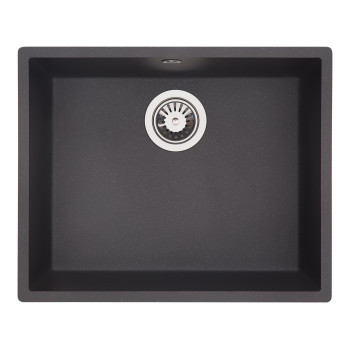 Кухонна мийка UNDER 600 black