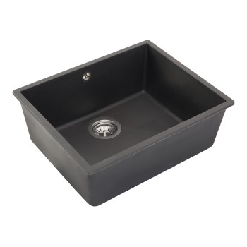 Кухонна мийка UNDER 600 black