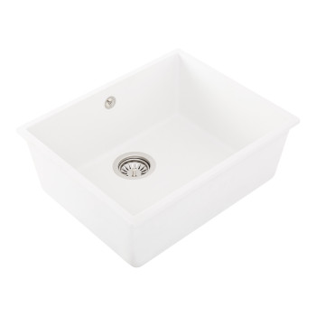 Кухонна мийка UNDER 600 white