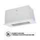 Вытяжка Interline SWAY WH A/60 GL/S
