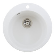 Кухонна мийка RONDO new white