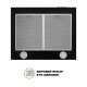 Вытяжка Interline UNNA BL A/60 PB/2/T