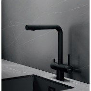 Змішувач для кухні Tourmaline Plus Pure nero 40