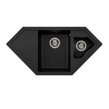 Кухонна мийка INDIGO Maat Black