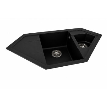 Кухонна мийка INDIGO Maat Black