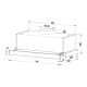 Витяжка Interline DELI WH A/60/2/T