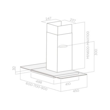 Витяжка Elica FLAT GLASS IX A/60