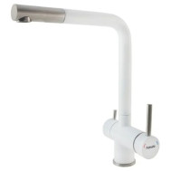 Змішувач кухонний Fabiano FKM 317 SS Alpine White