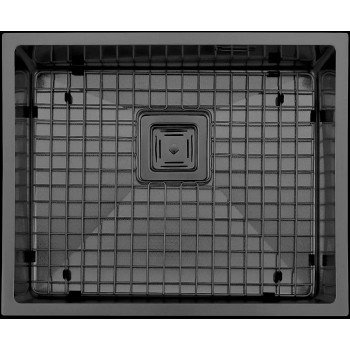 Кухонна мийка Fabiano Quadro 53 Celldecor Nano Graphite