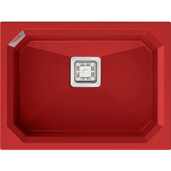 Кухонна мийка Fabiano Crystal 61x46 Rouge