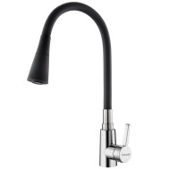 Змішувач кухонний Fabiano FKM 73 SS Flex Inox
