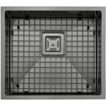 Кухонна мийка Fabiano Quadro Quadro 44 Celldecor Nano Graphite