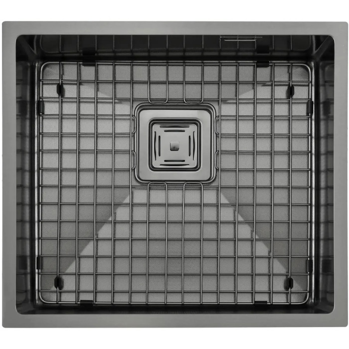 Кухонна мийка Fabiano Quadro Quadro 44 Celldecor Nano Graphite