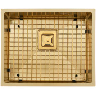Кухонна мийка Fabiano Quadro 53 Celldecor Nano Gold