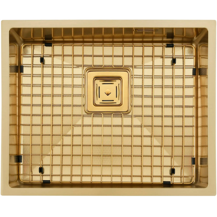 Кухонна мийка Fabiano Quadro 53 Celldecor Nano Gold