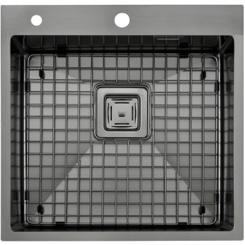 Кухонна мийка Fabiano TOP 49 Celldecor Nano Graphite