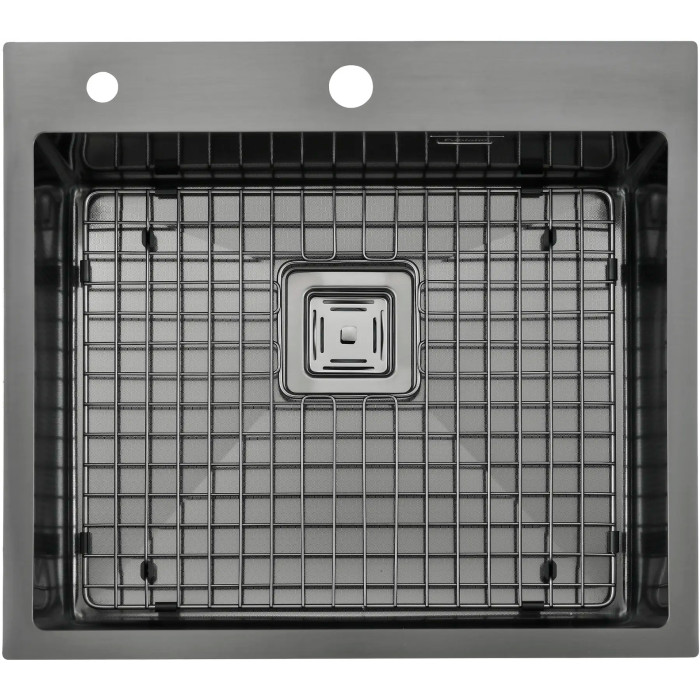 Кухонна мийка Fabiano TOP 56 Celldecor Nano Graphite