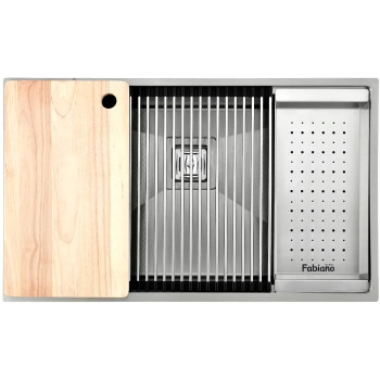 Кухонна мийка Fabiano Quadro Center 74 Celldecor