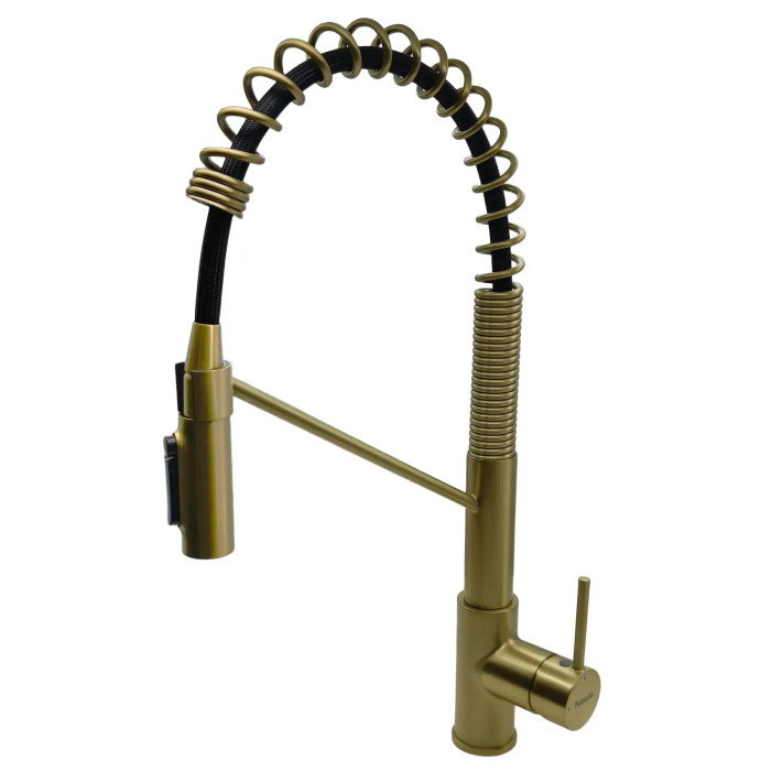 Змішувач кухонний Fabiano FKM 3128 Light Gold