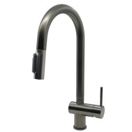 Змішувач кухонний Fabiano FKM 3127 Black Steel