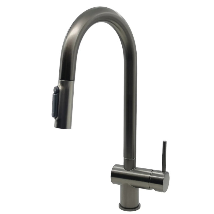 Змішувач кухонний Fabiano FKM 3127 Black Steel