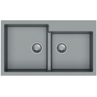 Кухонна мийка Fabiano Navio 86x50x2 Grey Metallic