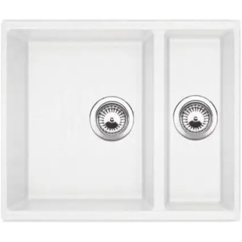 Кухонна мийка Fabiano Quadro 56x46x15 Alpine White