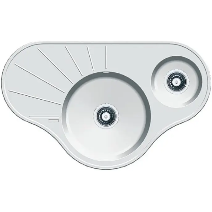 Кухонна мийка Fabiano Arc 94x58x15 Alpine White