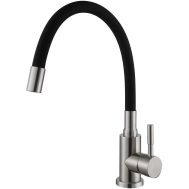 Змішувач кухонний Fabiano FKM 56 SS Flex Inox