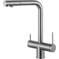 Змішувач кухонний Fabiano FKM 3140 SS Inox