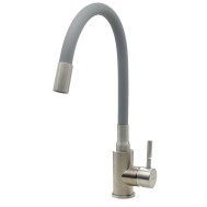 Змішувач кухонний Fabiano FKM 56 SS Flex Inox (Grey)