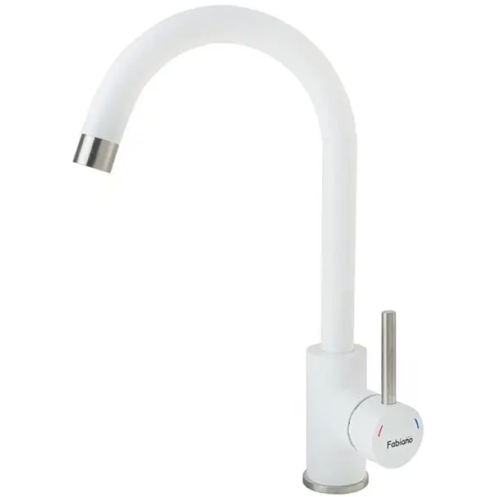 Змішувач кухонний Fabiano FKM 41 SS Alpine White