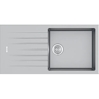 Кухонна мийка Fabiano Classic 100x50 Grey Metallic