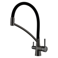 Змішувач кухонний Fabiano FKM 3110 Black Steel