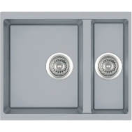 Кухонна мийка Fabiano Quadro 56x46x15 Grey Metallic